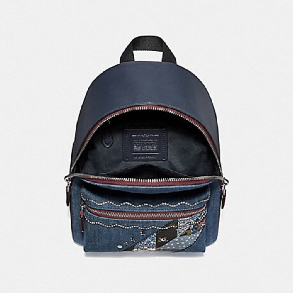 MINI CHARLIE BACKPACK WITH STAR PATCHWORK (F39917) - Picture 2 of 8
